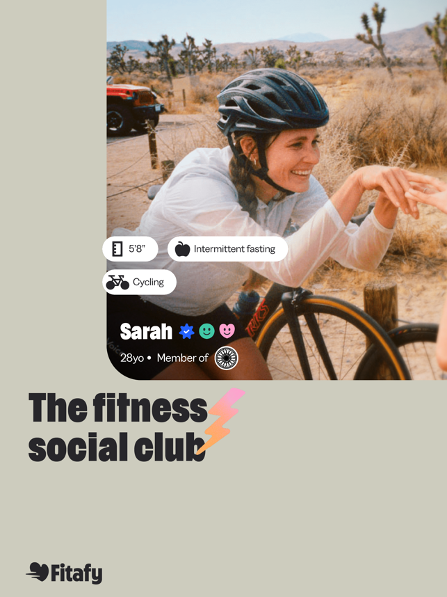 ‎Fitafy: The Fitness Dating App Capture d'écran