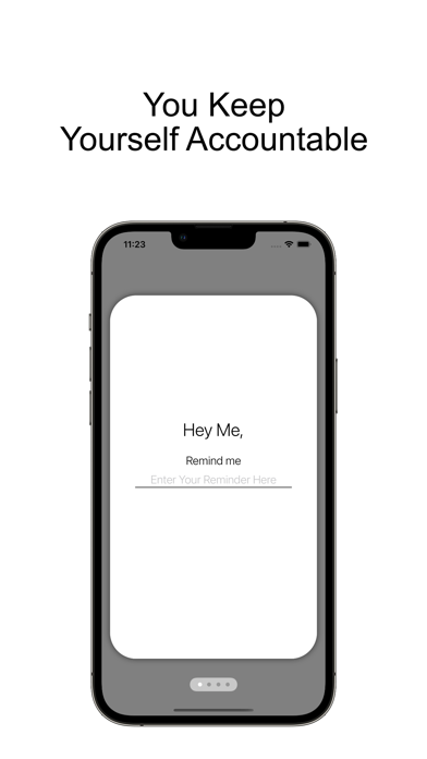 Hey Me, Remind Me Screenshot