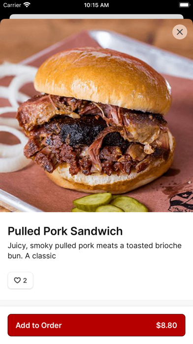 Paul's Rib Shack Barbecue Screenshot