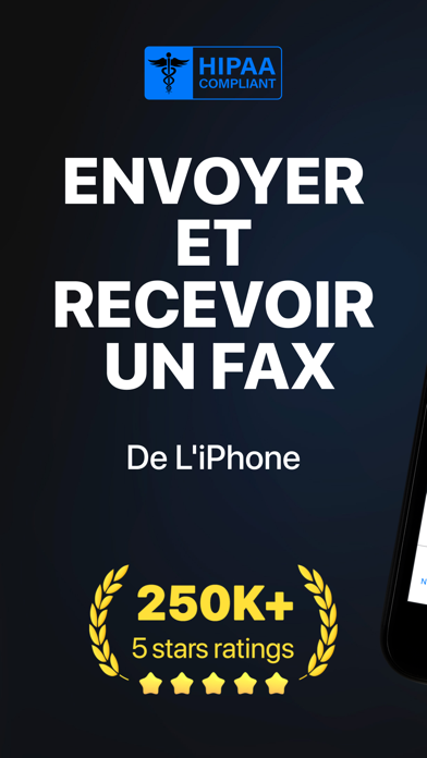 Screenshot #1 pour FAX from iPhone - send fax