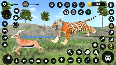 Wild Tiger Sim: Animal Games Screenshot