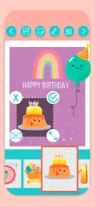 Happy birthday greetings cards screenshot #2 for iPhone