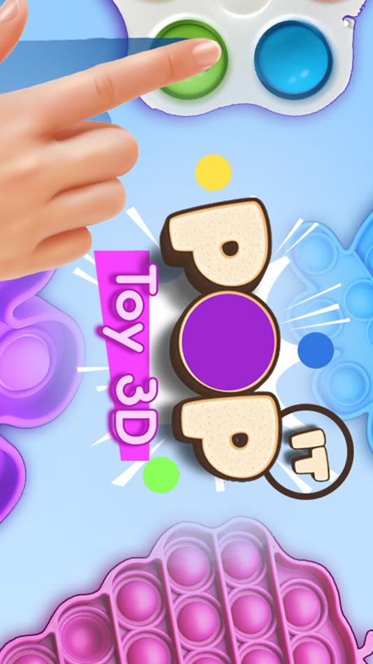 #9. Fidget Toys Pop It Games 3D (iOS) 由: Fazal Rehman