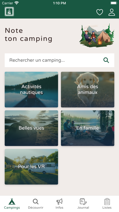 Saison du Camping Screenshot