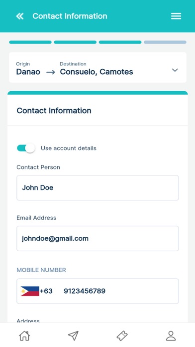 BARKOTA Ticket Booking Screenshot