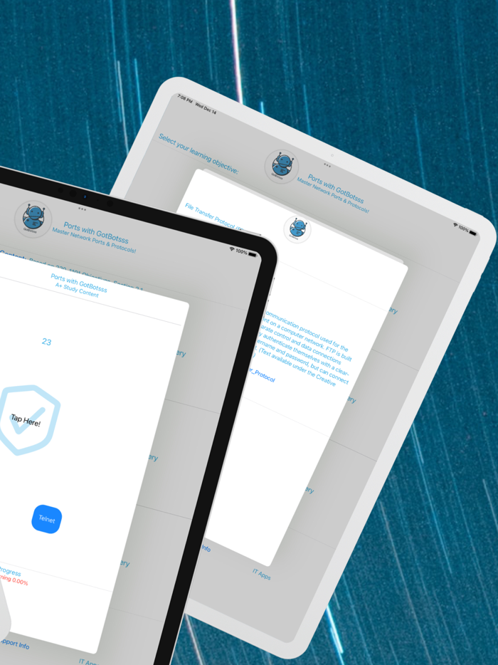 Ports with GotBotsss