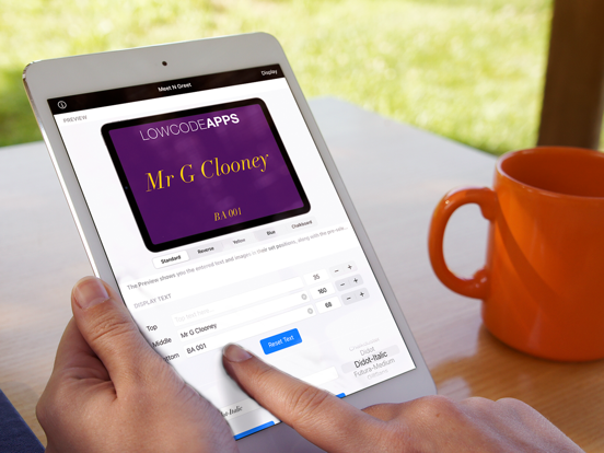 Meet N Greet - Airport Sign iPad screenshot 5 - Travel app
