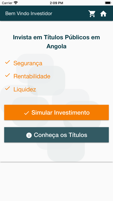 Portal do Investidor Screenshot