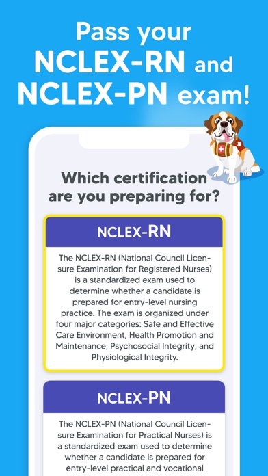 NCLEX RN & PN Exam Prep Test Screenshot