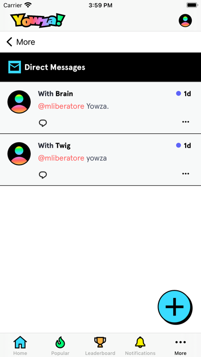 YOWZA · Cards Against Humanity Screenshot