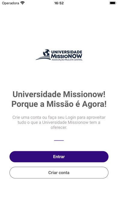 Universidade Missionow APAC Screenshot