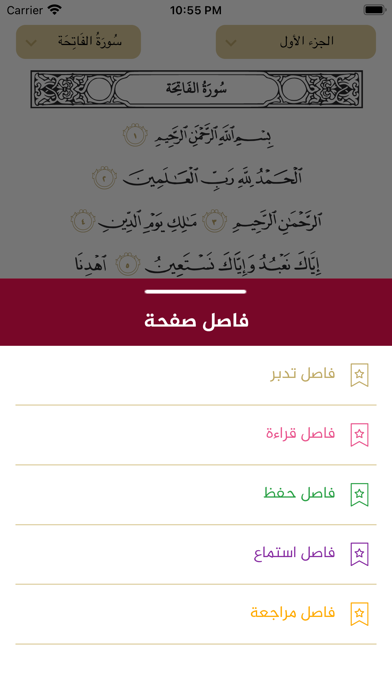 تدبر القرآن الكريم Screenshot