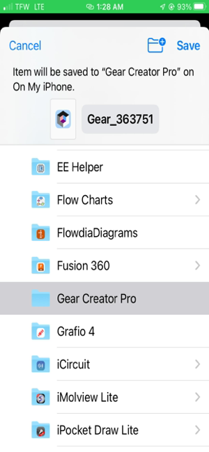 ‎Gear Creator Pro Screenshot