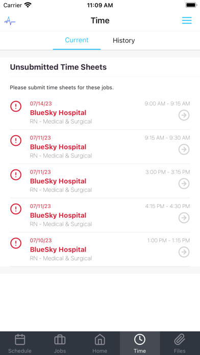 ACES Healthcare Staffing Screenshot