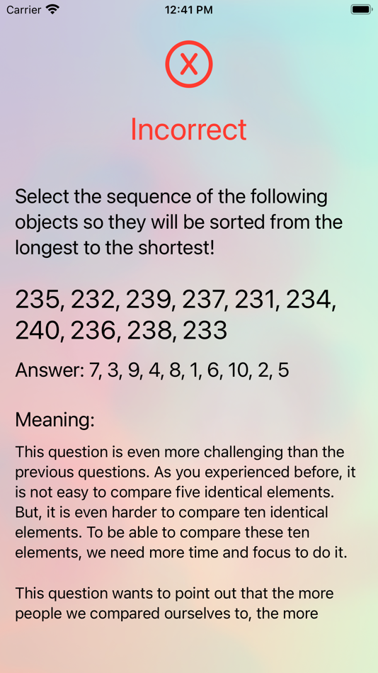 #3. The Comparator Quiz (iOS) 由: William Chrisandy