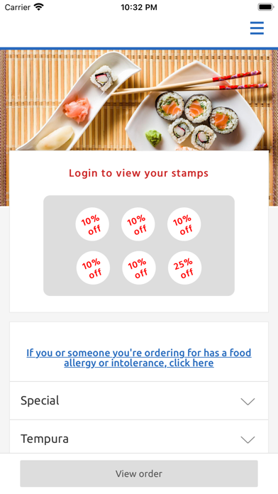 Mr Sushi, Watford Screenshot