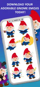 Hysterical Happy Gnome Emojis screenshot #5 for iPhone