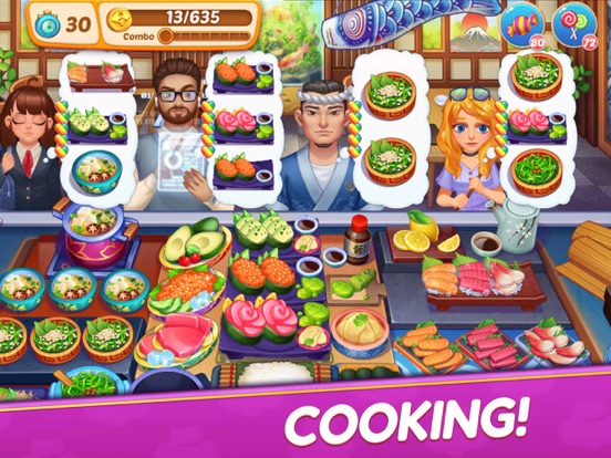 Cooking Voyage: Kitchen Dash iPad app afbeelding 6