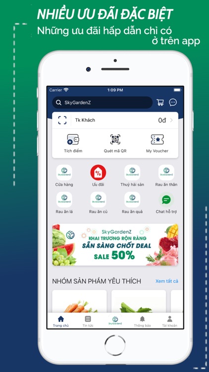 SkyGardenZ - Thực phẩm Organic