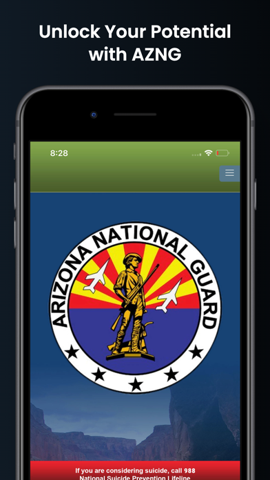 AZNG Soldier Family Resources Screenshot