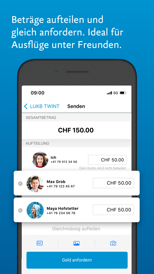 #5. LUKB TWINT (iOS) 由: Luzerner Kantonalbank