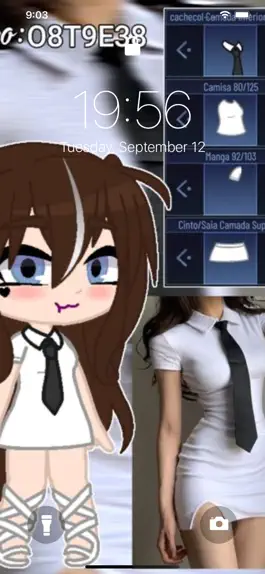 Game screenshot Gacha life Outfit Ideas HD mod apk