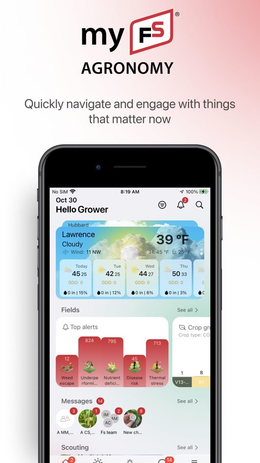 #1. myFS Agronomy (iOS) 由: Intelinair