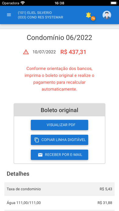 Inova Condomínio Screenshot