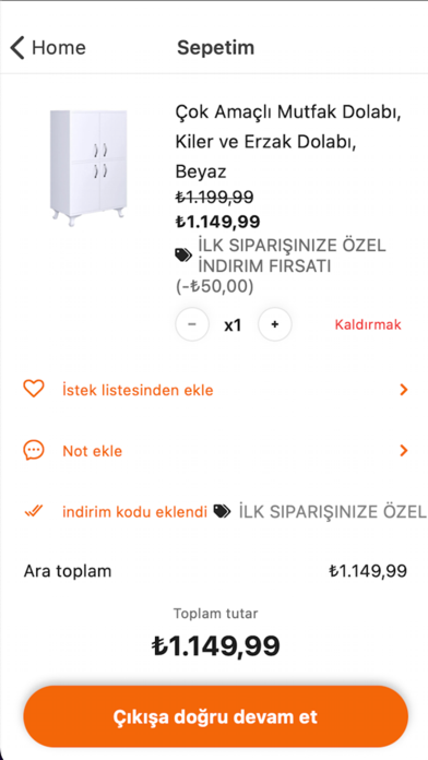 Vinda Mobilya Screenshot