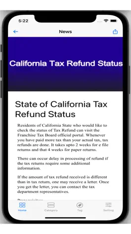 Game screenshot USA Tax Refund Status apk