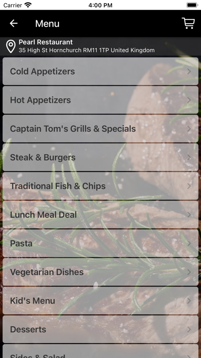 Screenshot #3 pour Pearl Restaurant