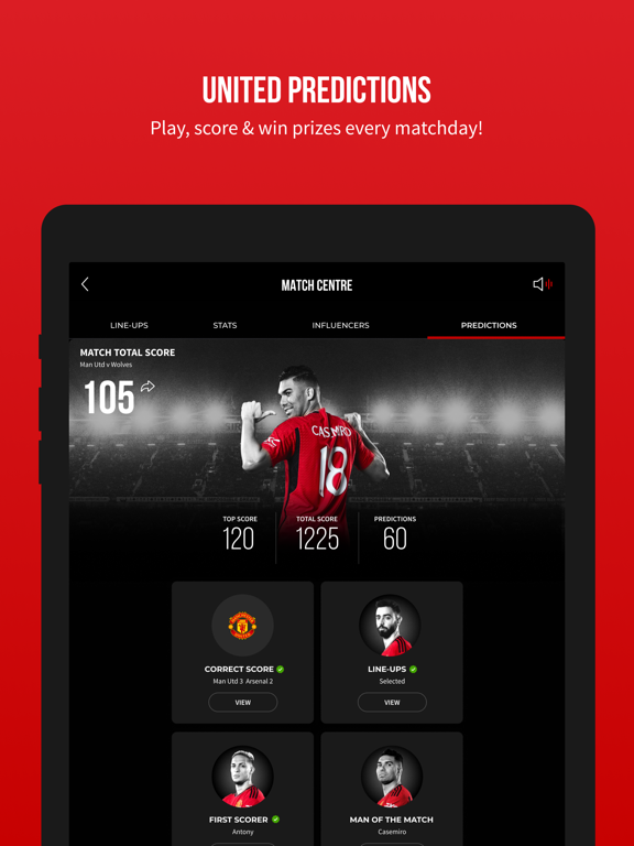 Screenshot #6 pour Manchester United Official App