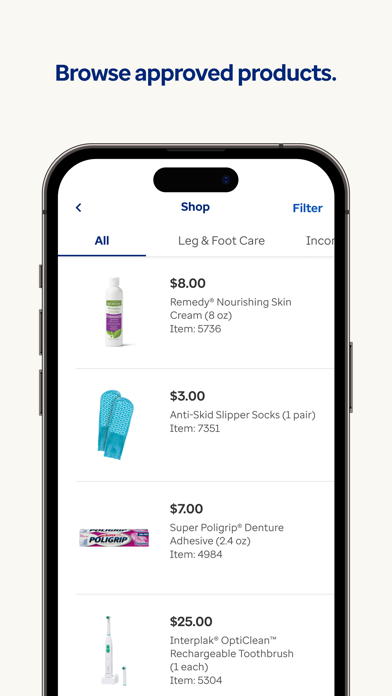 Optum Personal Care Screenshot