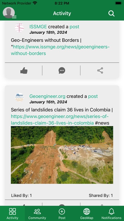 GeoWorld Professional Network