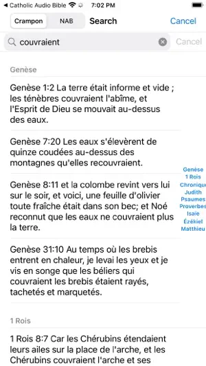 Crampon NAB Audio Holy Bible screenshot 4