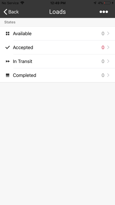 Halvor Driver App Screenshot