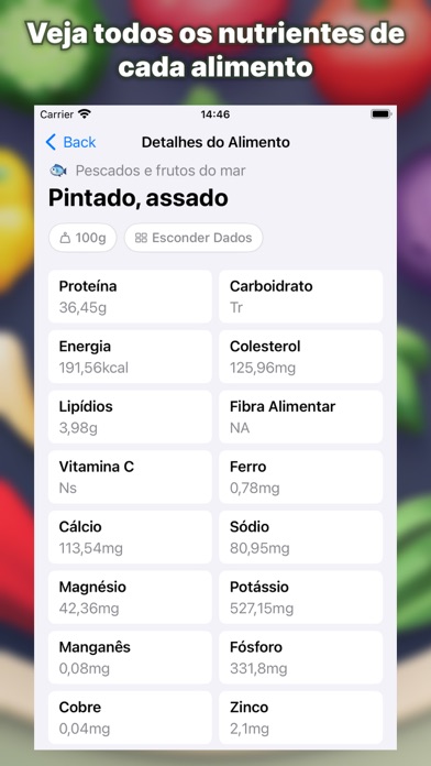 Alimentos Screenshot