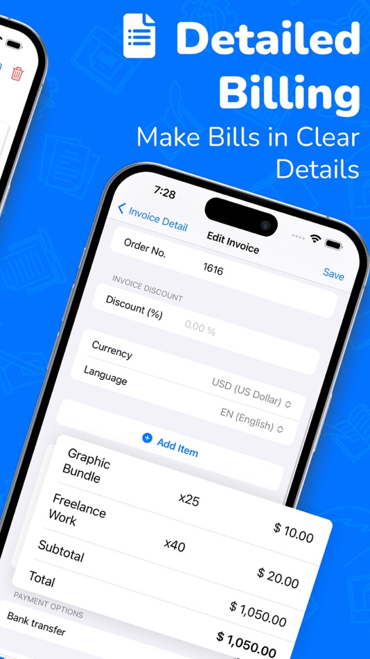 #6. InvoiceCraft: Invoice Maker (iOS) 由: MAGNATE, Inc.