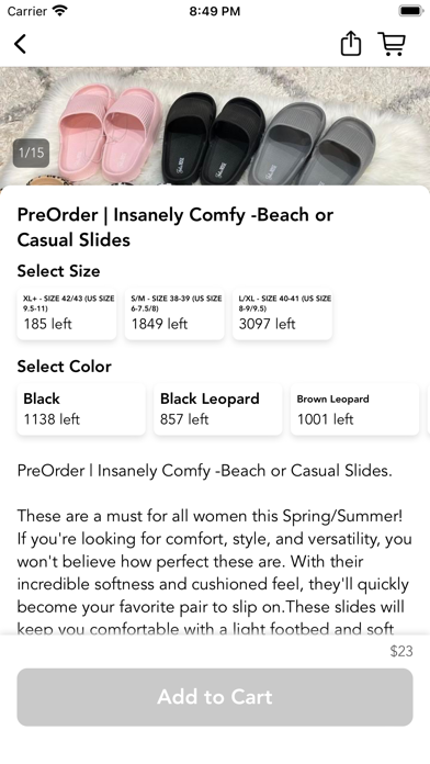 Chic Crab Boutique Screenshot