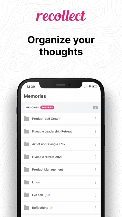 Recollect: Save Your Memories