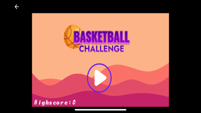 Screenshot #1 pour Basketball Challenge