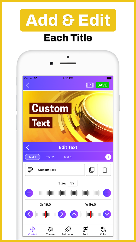 #9. Intro Maker, Video Creator (iOS) 由: jinal alagiya