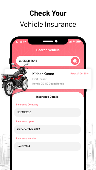 RTO Vehicle Info : India Screenshot