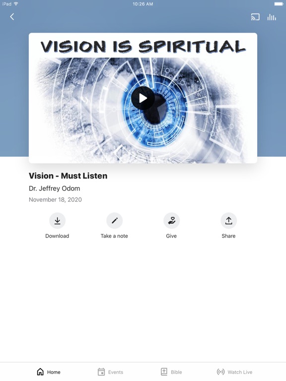 Screenshot #5 pour Agape Christian Center Church