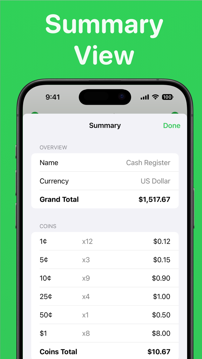 Cash Counter Count Money