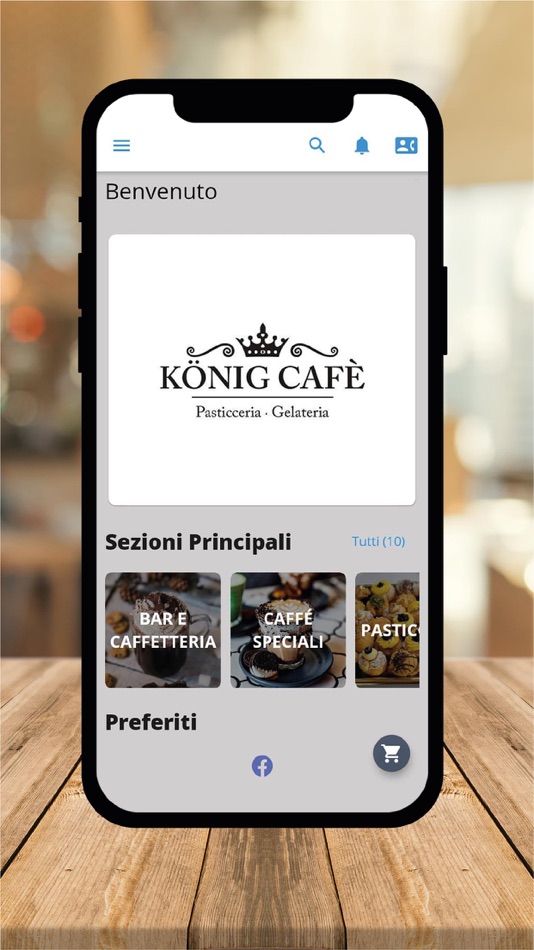 #1. König Cafè (iOS) 由: Vincenzo Cassano