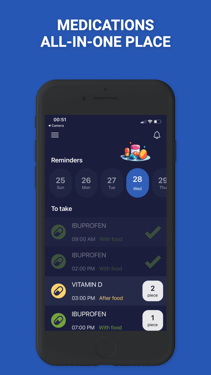 Pill Reminder - Manage and Track