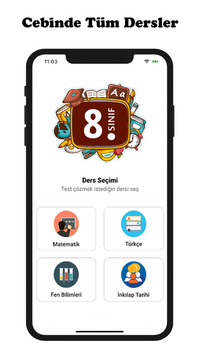 8.Sınıf Tüm Dersler Screenshot