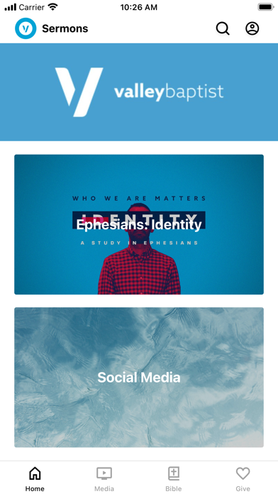Valley Baptist Sermons Screenshot