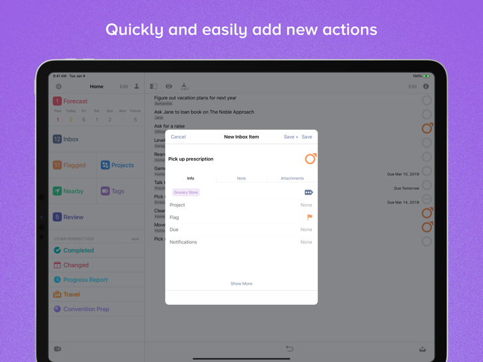 OmniFocus 3